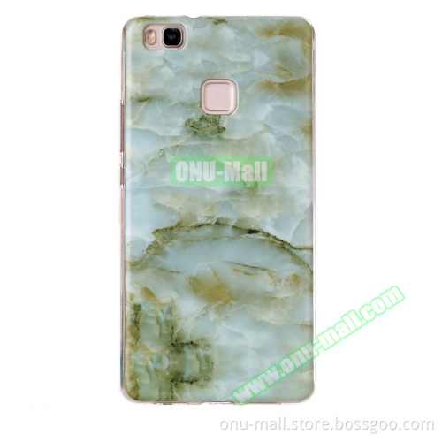 Marbling Pattern Soft TPU Case for Huawei P9 Lite Flip Cover Case